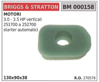 Filtro aria briggs - aria, briggs&stratton