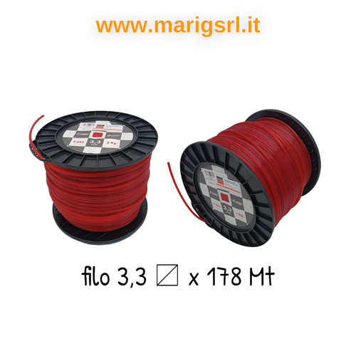 Filo quadrato decespugliatore - filo,